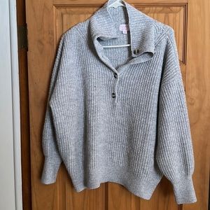 Gray Maternity sweater from target